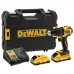 Дрель-шуруповёрт аккумуляторная бесщёточная ударная DeWALT DCD709L2T