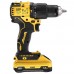 Дрель-шуруповёрт аккумуляторная бесщёточная ударная DeWALT DCD709L2T