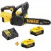 Пила цепная аккумуляторная бесщёточная DeWALT DCM565P1+DCB184